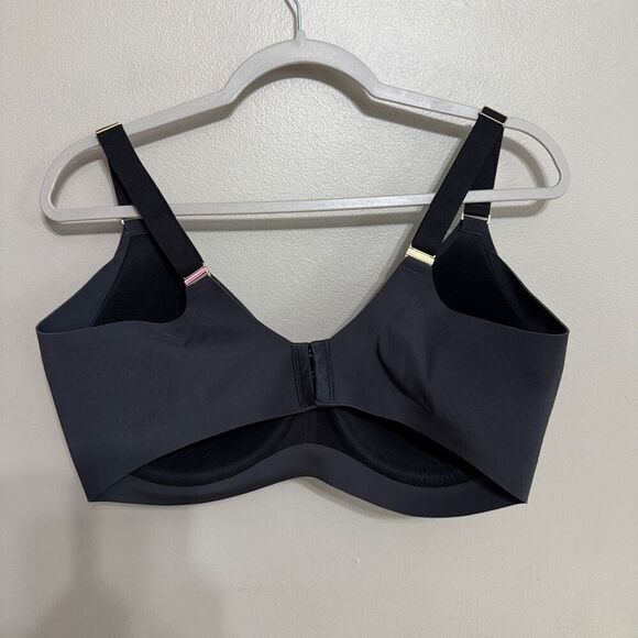 Honeylove CloudEmbrace Wireless Contour T-Shirt Bra black 38DD(E) - Picture 3 of 6